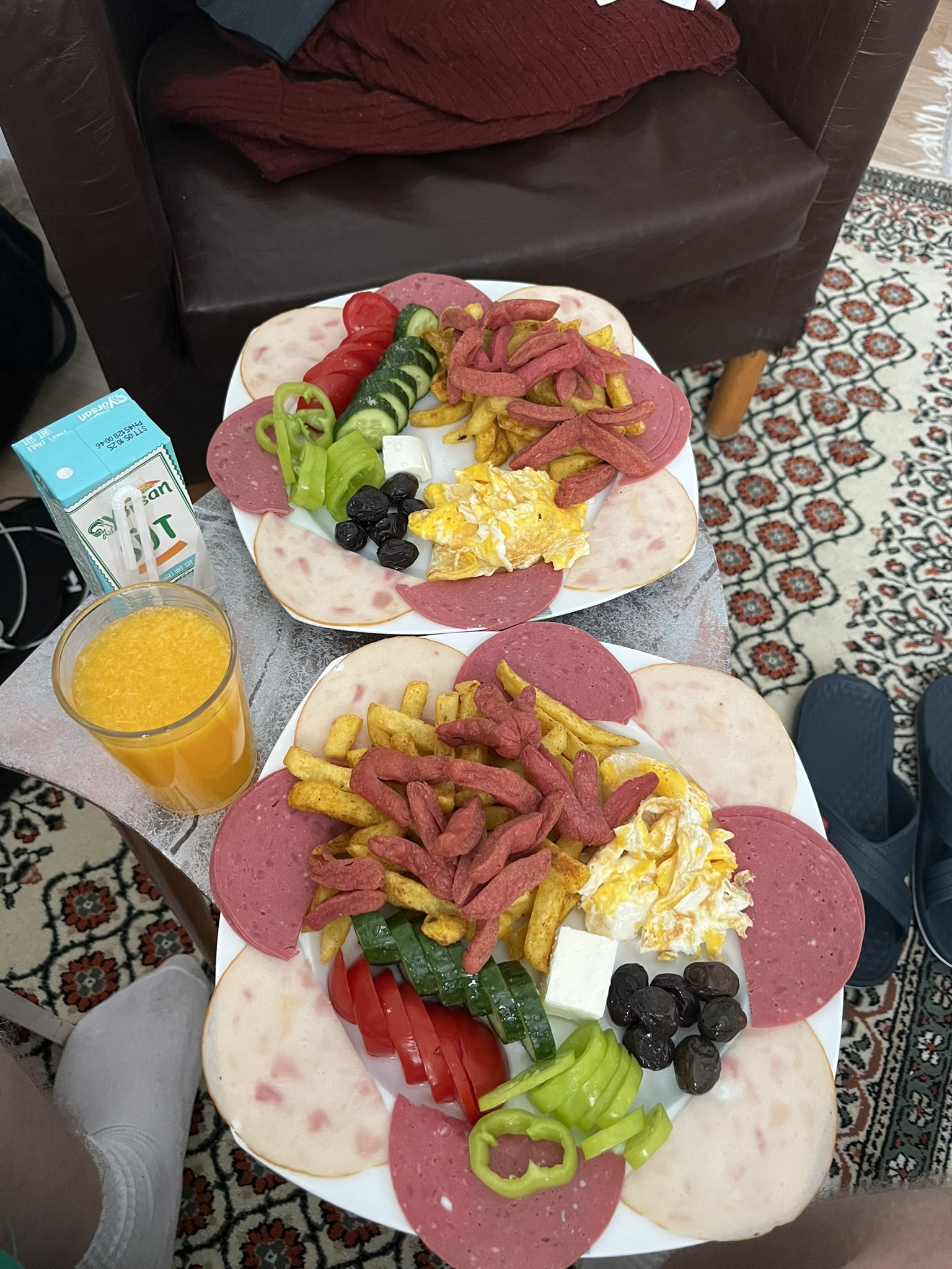 Kahvaltı hazırlamıştım sana