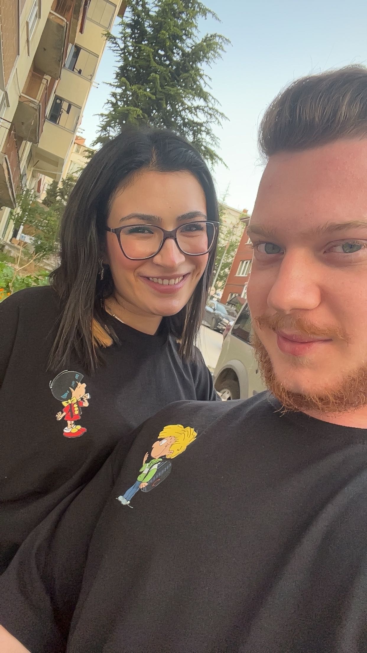 Spor sonrası couple tişört