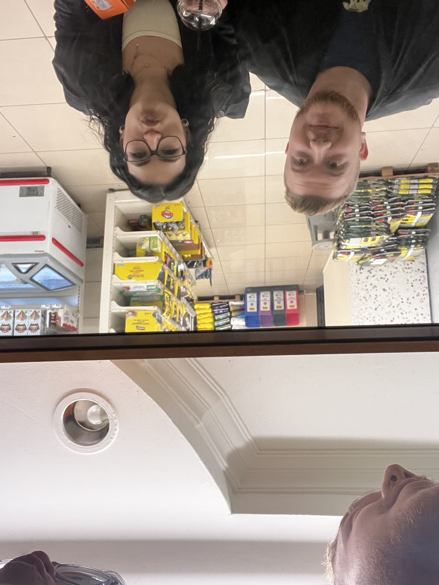 Şok'un manav reyonunda çekilmiştik