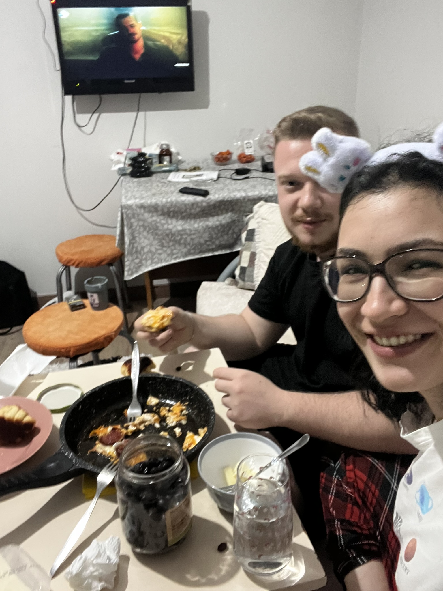 Acıkıp yumurta yaptığımız zaman